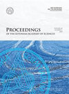 Proceedings of the Estonian Academy of Sciences杂志封面